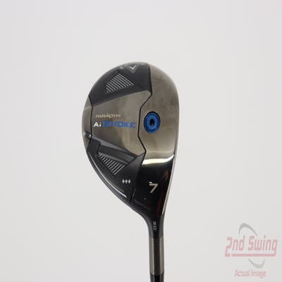 Mint Callaway Paradym Ai Smoke TD Fairway Wood 7 Wood 7W 20° Project X Denali Black 80 Graphite Stiff Right Handed 42.0in