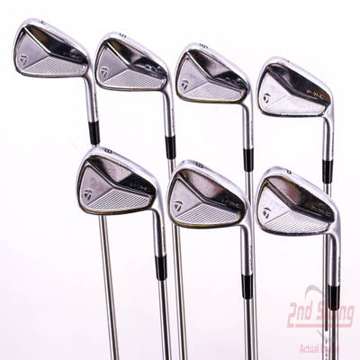 TaylorMade 2023 P7MC Iron Set 4-PW FST KBS Tour C-Taper Lite Steel X-Stiff Right Handed 38.0in