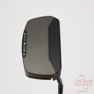 Ping PLD Milled AllyBlue 4 Gunmetal Putter Strong Arc Steel Right Handed Black Dot 35.0in