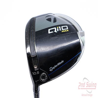 TaylorMade Qi10 MAX Driver 10.5° UST Mamiya Helium Black 5 Graphite Senior Left Handed 45.75in