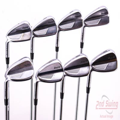 Ping i525 Iron Set 4-PW AW Project X LZ 6.0 Steel Stiff Left Handed Black Dot 38.5in