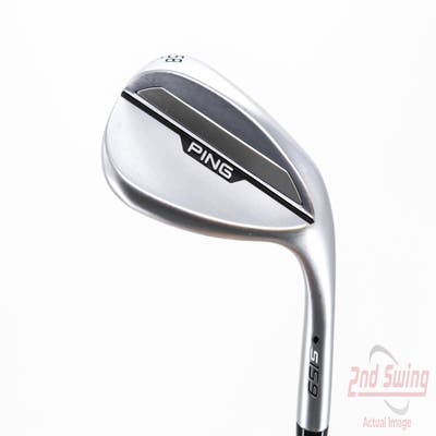 Ping s159 Chrome Wedge Lob LW 58° 8 Deg Bounce H Grind Ping Z-Z115 Steel Wedge Flex Right Handed Black Dot 35.25in