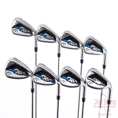 Callaway XR OS Iron Set 4-PW AW True Temper Speed Step 80 Steel Regular Right Handed 38.75in