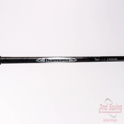 Used W/ Ping RH Adapter Mitsubishi Rayon Diamana W Series 60 60g Driver Shaft Regular 41.0in