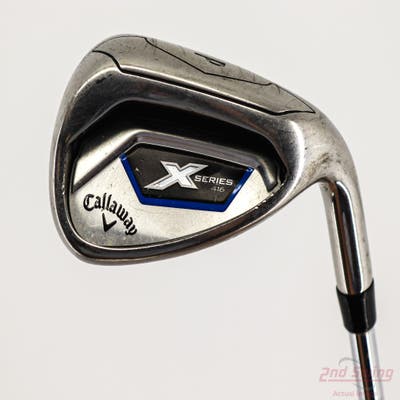 Callaway X Series N416 Single Iron Pitching Wedge PW Stock Steel Shaft Steel Uniflex Right Handed 35.75in