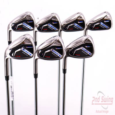 Mint Cobra Aerojet One Length Iron Set 4-PW KBS $-Taper Lite 100 Steel Stiff Left Handed 37.0in