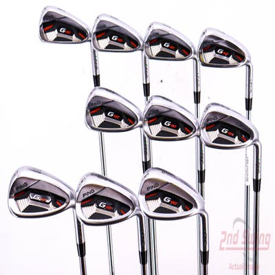 Ping G410 Iron Set 4-PW GW SW LW AWT 2.0 Steel Stiff Right Handed Green Dot 38.0in