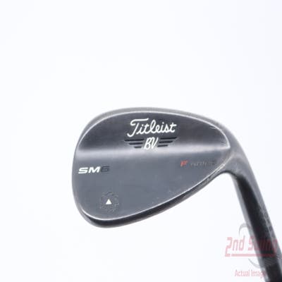 Titleist Vokey SM6 Jet Black Wedge Sand SW 54° 14 Deg Bounce F Grind SM6 BV Steel Wedge Flex Right Handed 35.5in