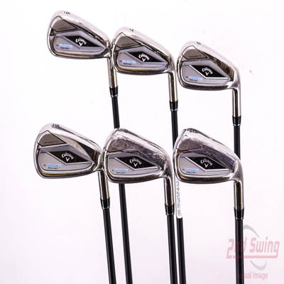 Callaway Paradym Ai Smoke Max Fast Iron Set 6-PW AW Project X Cypher 2.0 50 Graphite Senior Right Handed 38.0in