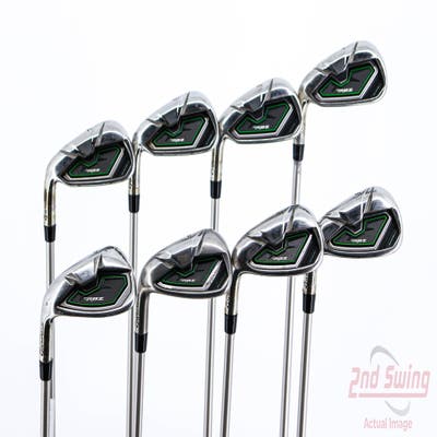 TaylorMade RocketBallz Iron Set 4-PW AW UST Mamiya iRN Graphite Regular Left Handed 38.5in