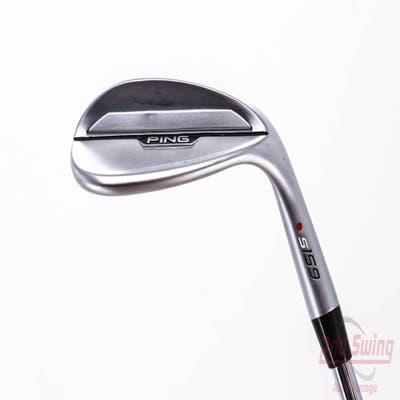 Ping s159 Chrome Wedge Lob LW 58° 14 Deg Bounce W Grind Ping Z-Z115 Steel Wedge Flex Right Handed Red dot 35.5in