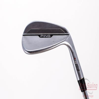 Ping s159 Chrome Wedge Pitching Wedge PW 46° 12 Deg Bounce S Grind Ping Z-Z115 Steel Wedge Flex Right Handed Red dot 36.25in