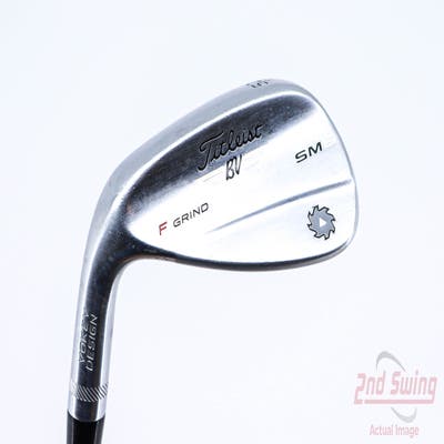 Titleist Vokey SM6 Tour Chrome Wedge Gap GW 52° 12 Deg Bounce F Grind SM6 BV Steel Wedge Flex Left Handed 36.0in