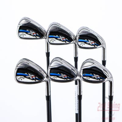 Callaway XR OS Iron Set 6-PW AW Mitsubishi Bassara E-Series 50 Graphite Ladies Right Handed 36.75in