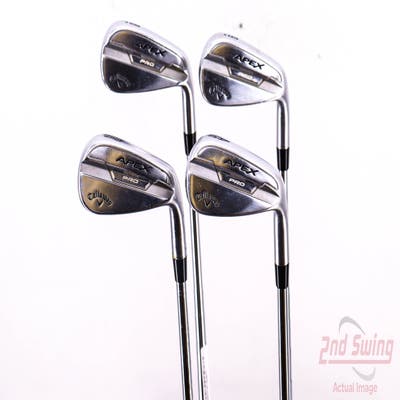 Callaway Apex Pro 21 Iron Set 8-PW AW FST KBS Tour-V 120 Steel X-Stiff Right Handed 37.75in