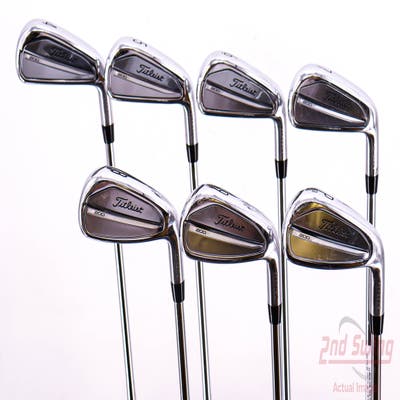 Titleist 2023 T200 Iron Set 4-PW True Temper AMT Black S300 Steel Stiff Right Handed 38.5in