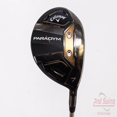 Callaway Paradym Fairway Wood 7 Wood 7W 21° Aldila Ascent Blue 50 Graphite Regular Right Handed 41.5in