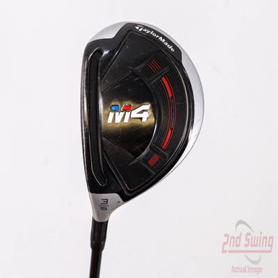 TaylorMade M4 Fairway Wood 3 Wood 3W 15° Fujikura ATMOS 6 Graphite Regular Left Handed 43.5in