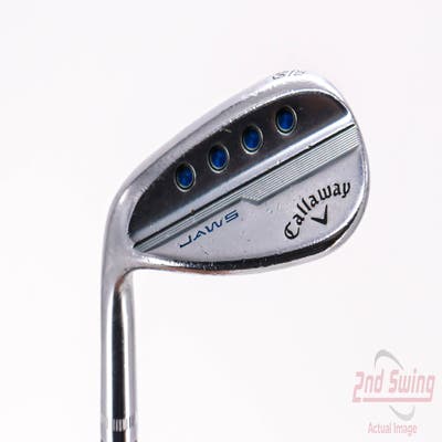 Callaway Jaws MD5 Platinum Chrome Wedge Lob LW 60° 10 Deg Bounce Dynamic Gold Spinner TI Steel Wedge Flex Left Handed 35.25in