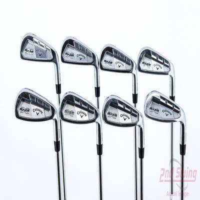 Callaway Razr X Forged Iron Set 4-PW AW Project X 6.0 Steel Stiff Right Handed 38.25in