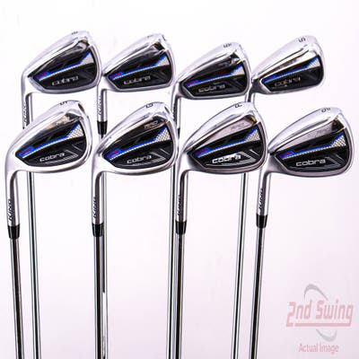 Cobra RAD Speed One Length Iron Set 5-PW AW SW FST KBS Tour 80 Steel Regular Left Handed 37.5in