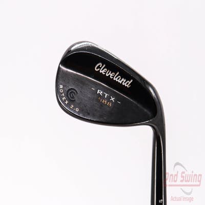 Cleveland 588 RTX 2.0 Black Satin Wedge Lob LW 60° 6 Deg Bounce True Temper Dynamic Gold Steel Wedge Flex Right Handed 35.5in