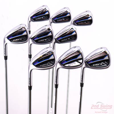 Cobra RAD Speed One Length Iron Set 4-PW GW SW FST KBS Tour 90 Steel Regular Left Handed 37.5in