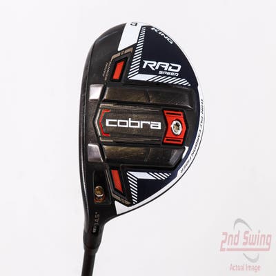 Cobra RAD Speed Fairway Wood 3 Wood 3W 14.5° Fujikura Motore X F3 6 Graphite Regular Left Handed 43.5in