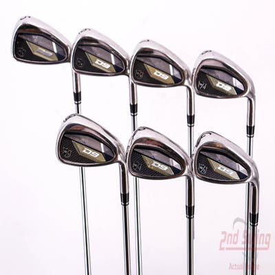 Wilson Staff D9 Iron Set 5-PW AW FST KBS Tour 120 Steel Stiff Right Handed 38.0in