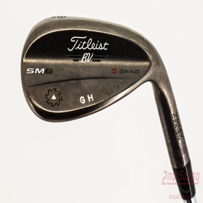 Titleist Vokey SM6 Steel Grey Wedge Lob LW 58° 10 Deg Bounce S Grind SM6 BV Steel Wedge Flex Right Handed 35.25in