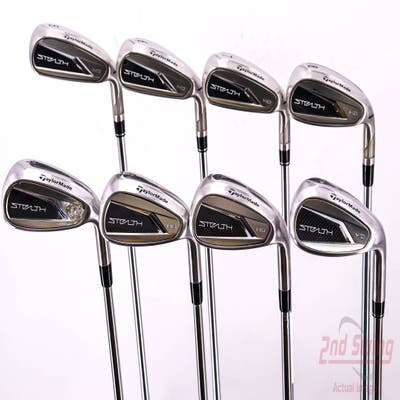 TaylorMade Stealth HD Iron Set 5-PW AW SW FST KBS MAX 85 MT Steel Regular Right Handed 38.25in