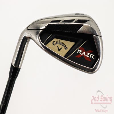 Callaway Razr X Single Iron Pitching Wedge PW Callaway Razr X Iron Graphite Graphite Regular Left Handed 36.0in