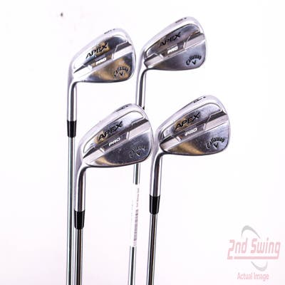 Callaway Apex Pro 21 Iron Set 8-PW AW Nippon NS Pro Modus 3 Tour 105 Steel Stiff Left Handed 36.5in