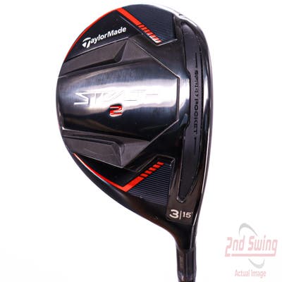 Mint TaylorMade Stealth 2 Fairway Wood 3 Wood 3W 15° Project X HZRDUS Black Gen4 80 Graphite X-Stiff Right Handed 43.25in