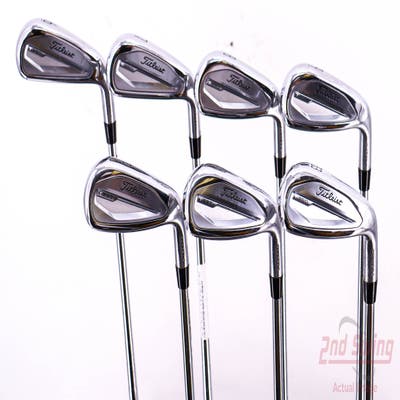 Titleist 2023 T350 Iron Set 6-PW PW2 GW Nippon NS Pro Modus 3 Tour 105 Steel Stiff Right Handed 37.0in