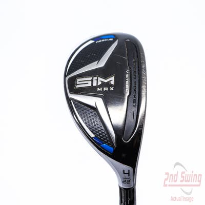 TaylorMade SIM MAX Hybrid 4 Hybrid 22° Fujikura Ventus Blue 6 Graphite Regular Right Handed 41.0in