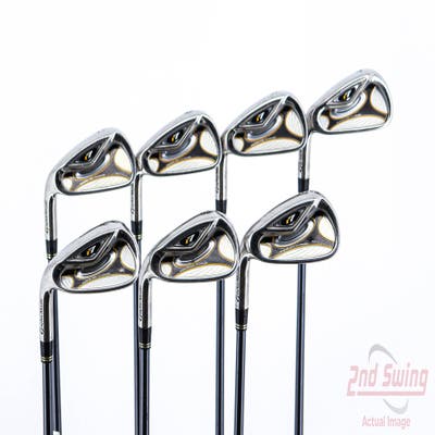 TaylorMade R7 Iron Set 4-PW TM Reax 65 Graphite Regular Left Handed 39.0in