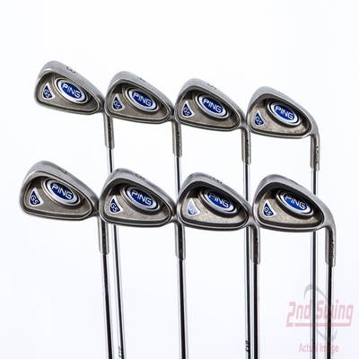 Ping G5 Iron Set 3-PW Stock Steel Shaft Steel Regular Right Handed Black Dot 38.25in