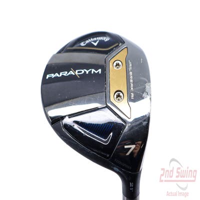 Callaway Paradym Fairway Wood 7 Wood 7W 21° PX HZRDUS Silver Gen4 60 Graphite Regular Right Handed 42.0in