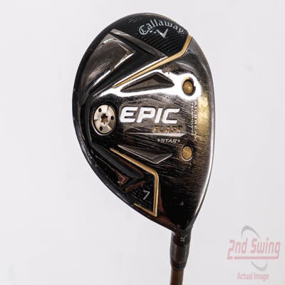 Callaway EPIC Flash Star Fairway Wood 7 Wood 7W 21° UST ATTAS Speed Series 40 Graphite Senior Right Handed 43.0in