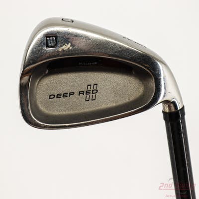 Wilson Staff Deep Red II Distance Single Iron 8 Iron Stock Graphite Shaft Graphite Stiff Right Handed 39.0in