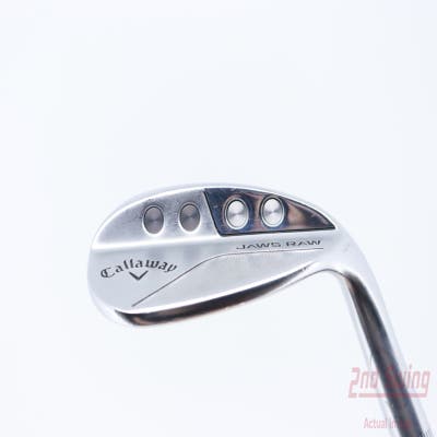 Callaway Jaws Raw Chrome Wedge Lob LW 60° 8 Deg Bounce Z Grind Dynamic Gold Spinner TI Steel Wedge Flex Right Handed 35.0in