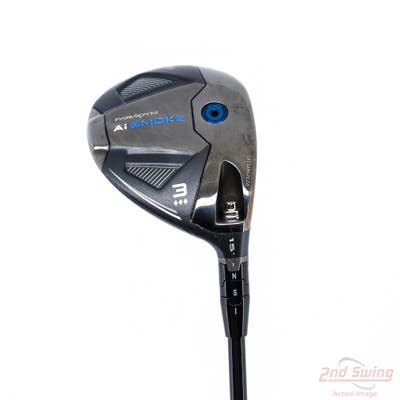 Callaway Paradym Ai Smoke TD Fairway Wood 3 Wood 3W 15° Project X Denali Black 70 Graphite Stiff Right Handed 43.5in