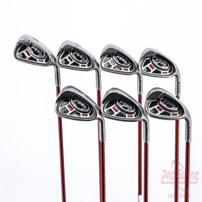 Ping G15 Iron Set 6-PW AW SW Ping TFC 149I Graphite Senior Right Handed Black Dot 38.5in