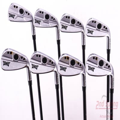 PXG 0311 ST GEN4 Iron Set 4-PW AW Mitsubishi MMT 80 Graphite Stiff Right Handed 38.5in