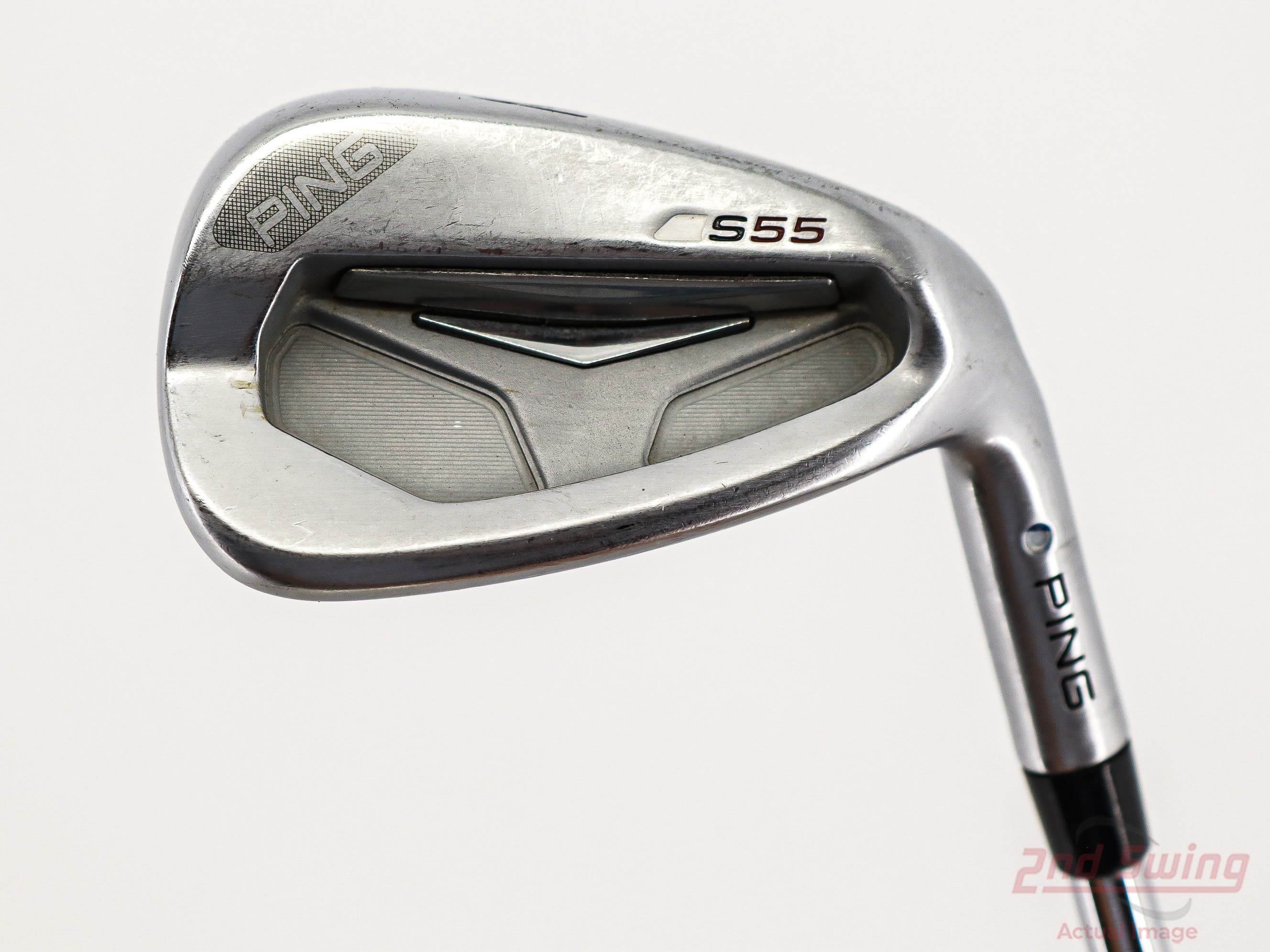 RH PING top BLUE DOT S55 PITCHING WEDGE KBS TOUR 130 X