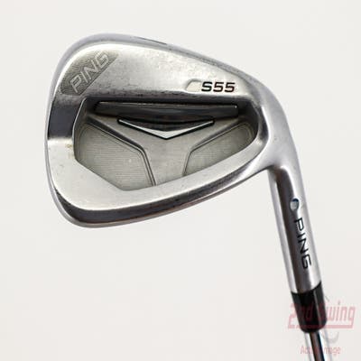 Ping S55 Single Iron Pitching Wedge PW FST KBS Tour-V 120 Steel X-Stiff Right Handed Blue Dot 35.75in