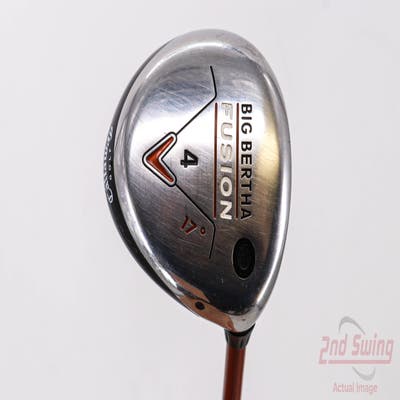 Callaway Big Bertha Fusion Fairway Wood 4 Wood 4W 17° Callaway Aldila NVS Graphite Senior Right Handed 42.5in