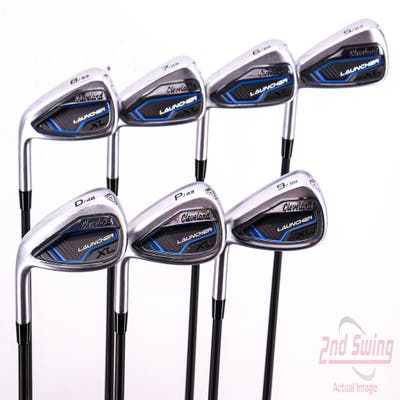 Cleveland Launcher XL Iron Set 5-PW AW Project X Cypher 40 Graphite Ladies Left Handed 37.75in