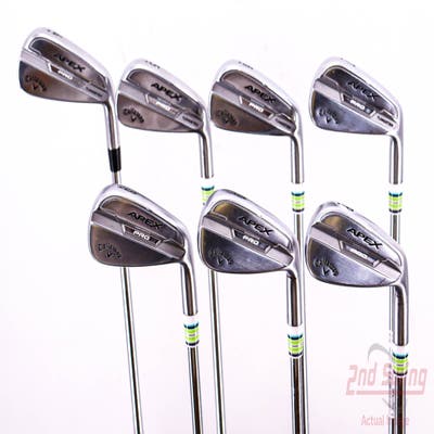 Callaway Apex Pro 21 Iron Set 4-PW Oban CT-115 Steel Stiff Right Handed 37.5in